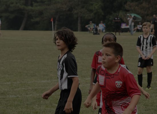 Players competing at the Chantilly Forever FC Emancipation Cup 2025