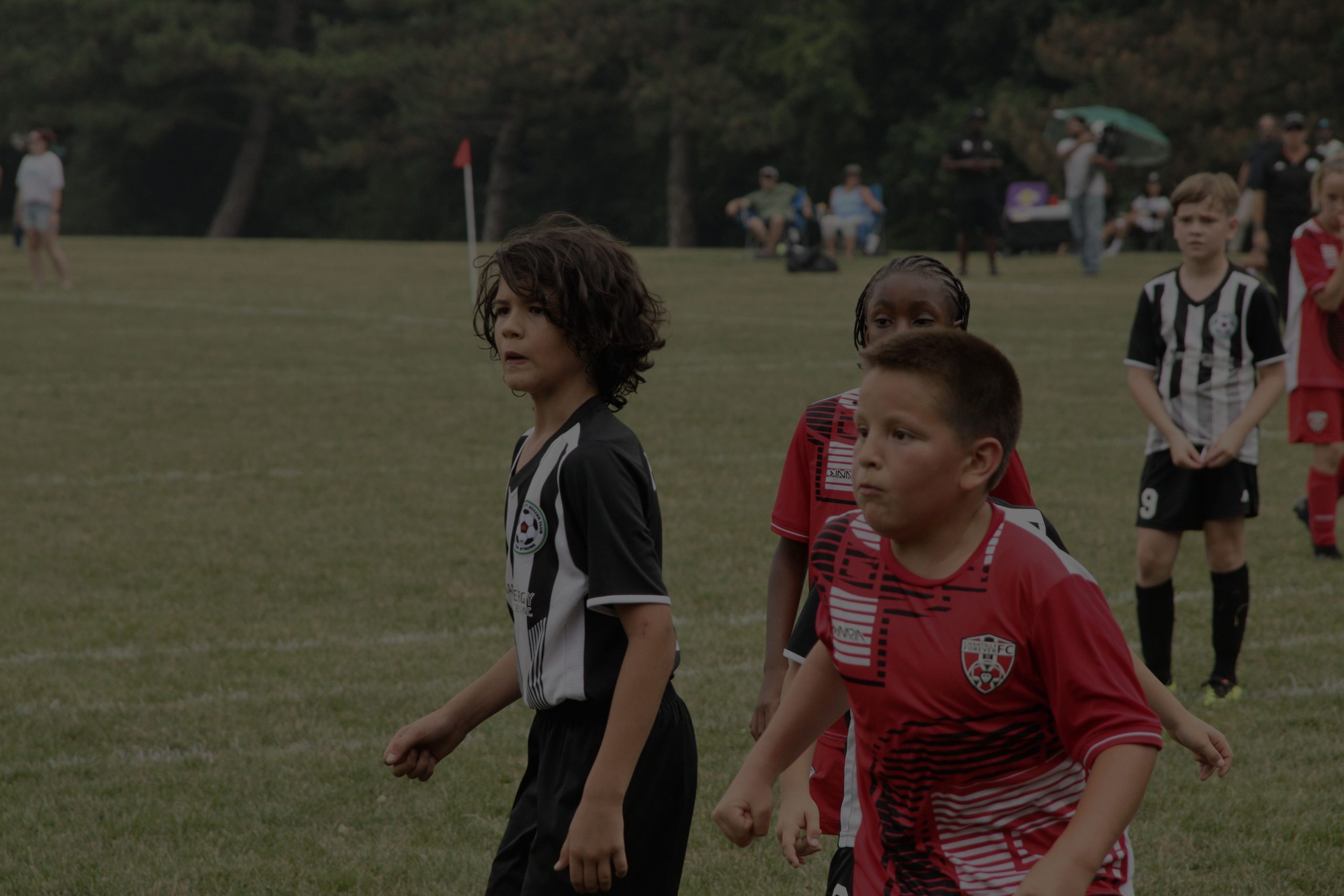 Players competing at the Chantilly Forever FC Emancipation Cup 2025